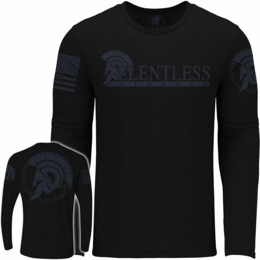 Logo Long Sleeve Black 1 scaled