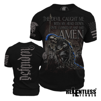 Spartan_VS_Devil_Shirt_police-t-shirts