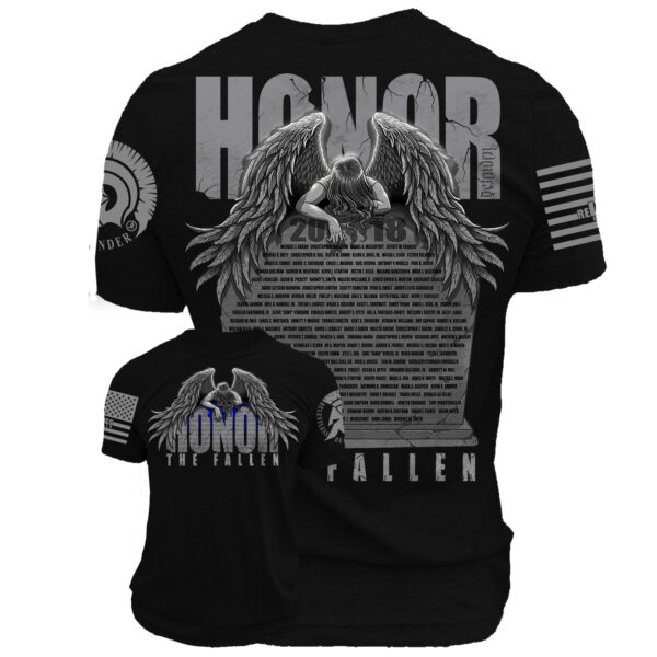Honor the Fallen Shirt 2018 copy