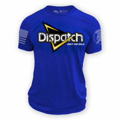 Only The Bold Dispatch Tee Shirt Mockup from Relentless Defender Apparel