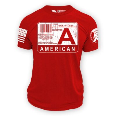Blood Type American Shirt