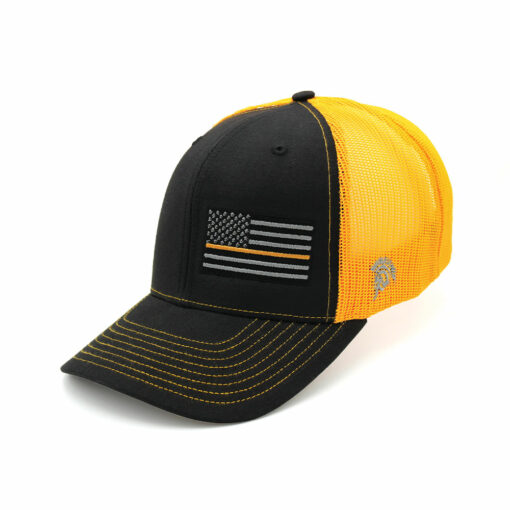 Thin Gold Line Flag Hat
