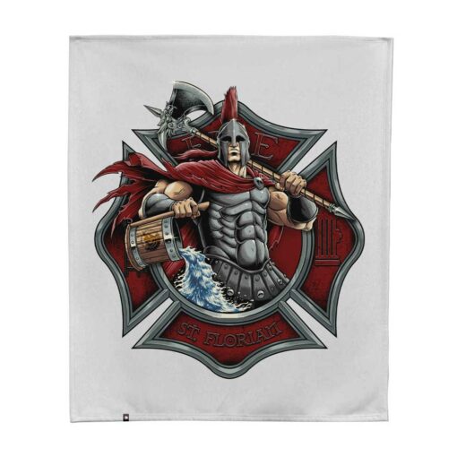 saint florian Blanket web