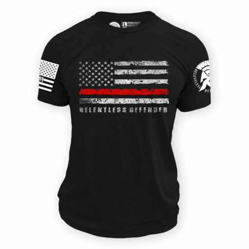 thin red line flag shirt web