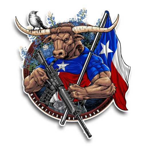 Texas Pride Decal