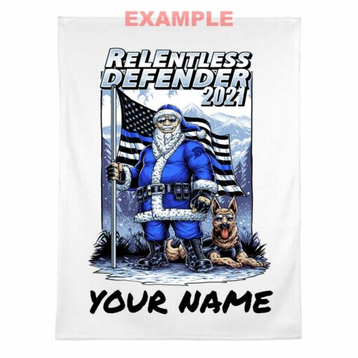 custom blanket christmas