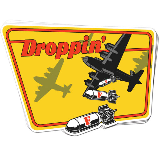 Droppin F Bombs Decal copy