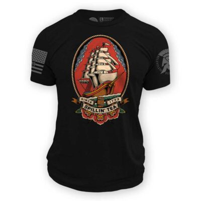 SPILLIN TEA BLACK SHIRT copy