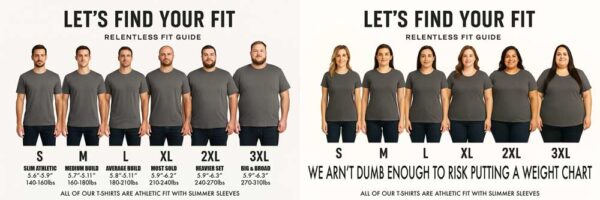 Both Size Charts 1 1