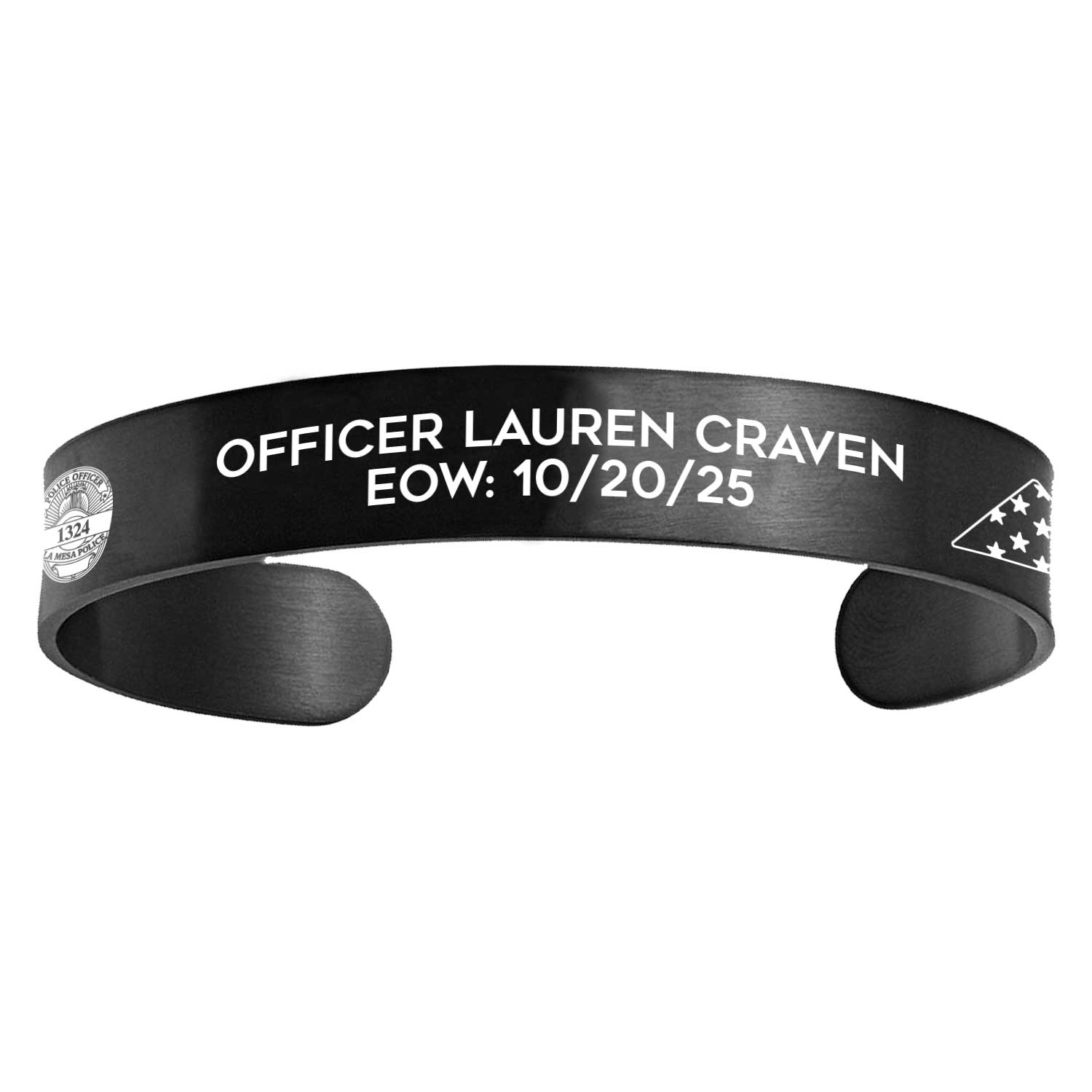 Officer Lauren Craven Memorial Band 1 Officer Lauren Craven Memorial Band