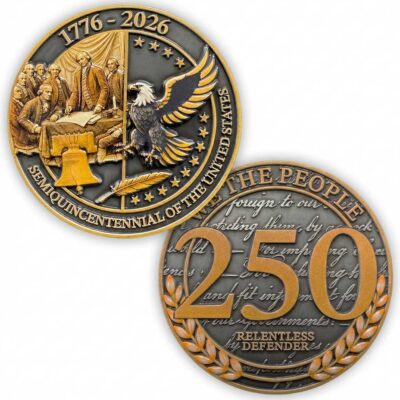 250 American Anniversary Coin