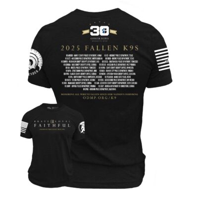 ODMP 2025 K9 Honor Roll